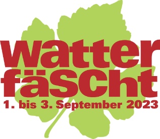 watterfaescht Logo 2023 mit Datum 2